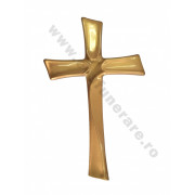 Crucifix metalic bronz